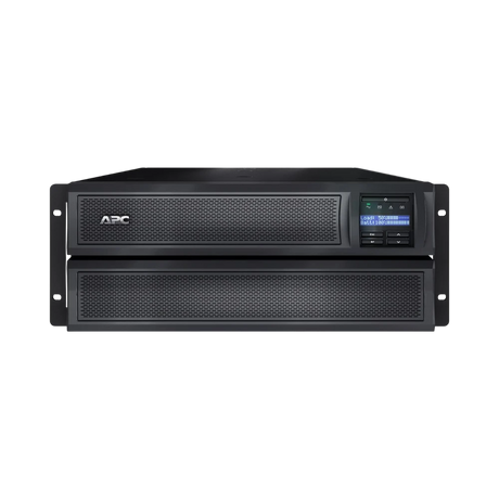 APC Smart-UPS X, Line Interactive, 2200VA, Rack/tower convertible 4U, 208V-230V, 8x C13+2x C19 IEC, Network card, Extended runtime, Short depth — Being Shipped