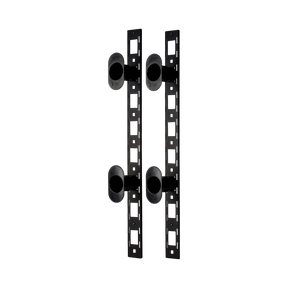 APC NetShelter Cable Management, Vertical Cable Manager, Fiber Organizer, Black, 86 x 766 x 106 mm — Being Shipped