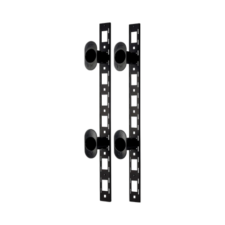 APC NetShelter Cable Management, Vertical Cable Manager, Fiber Organizer, Black, 86 x 766 x 106 mm — Being Shipped