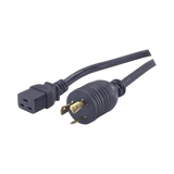 Aruba 8.20ft IEC 60320 C19 to NEMA L6 Standard Power Cord — Being Shipped
