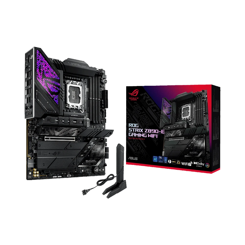ASUS ROG STRIX Z890-E GAMING WIFI LGA 1851 ATX Motherboard — Being Shipped