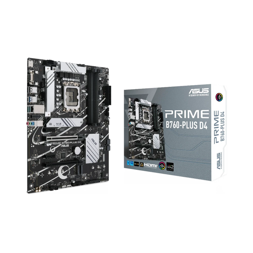 ASUS PRIME B760-PLUS D4 LGA1700 ATX Motherboard — Being Shipped