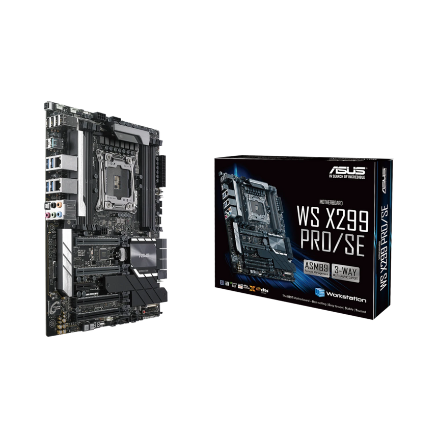 ASUS WS X299 PRO/SE LGA2066 DDR4 M.2 U.2 ATX Motherboard — Being Shipped