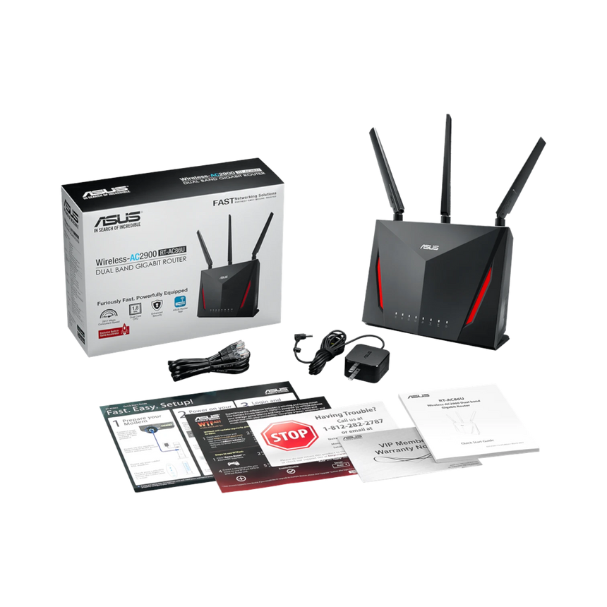 ASUS RT-AC86U AC2900 Wireless Dual-Band Gigabit Gaming Router — Being Shipped