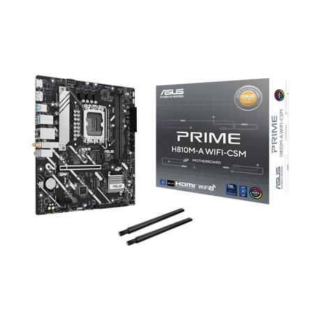 ASUS PRIME H810M-A WIFI-CSM LGA 1851 M-ATX Motherboard — Being Shipped