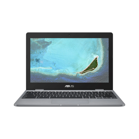 ASUS 11.6" Chromebook, Intel Celeron N3350, 4GB RAM, 32GB eMMC (Gray) — Being Shipped