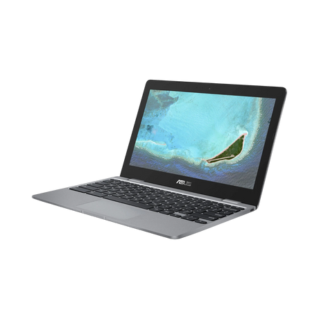 ASUS 11.6" Chromebook, Intel Celeron N3350, 4GB RAM, 32GB eMMC (Gray) — Being Shipped