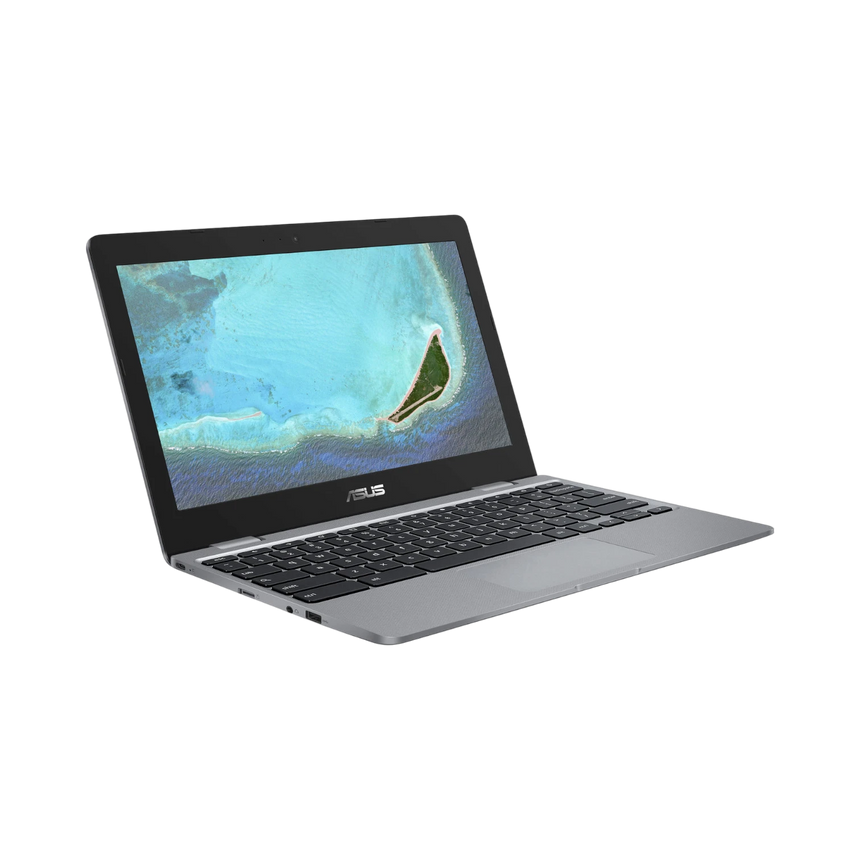 ASUS 11.6" Chromebook, Intel Celeron N3350, 4GB RAM, 32GB eMMC (Gray) — Being Shipped