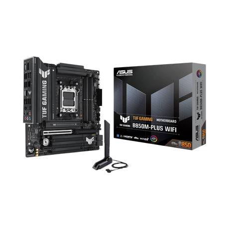 ASUS TUF GAMING B850M-PLUS WIFI AM5 M-ATX Motherboard — Being Shipped