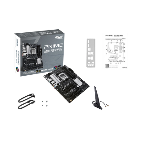 ASUS PRIME A620-PLUS WIFI AM5 ATX Motherboard — Being Shipped