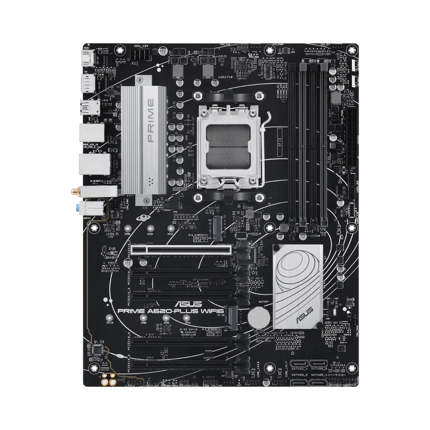 ASUS PRIME A620-PLUS WIFI AM5 ATX Motherboard — Being Shipped