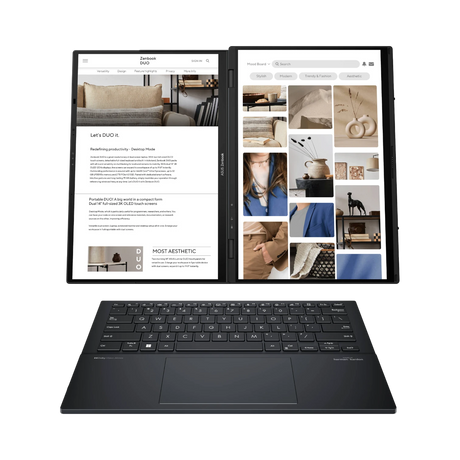 ASUS Zenbook DUO UX8406 14" Multi-Touch Notebook, Intel Core Ultra 9 185H, 32GB RAM, 1TB SSD — Being Shipped