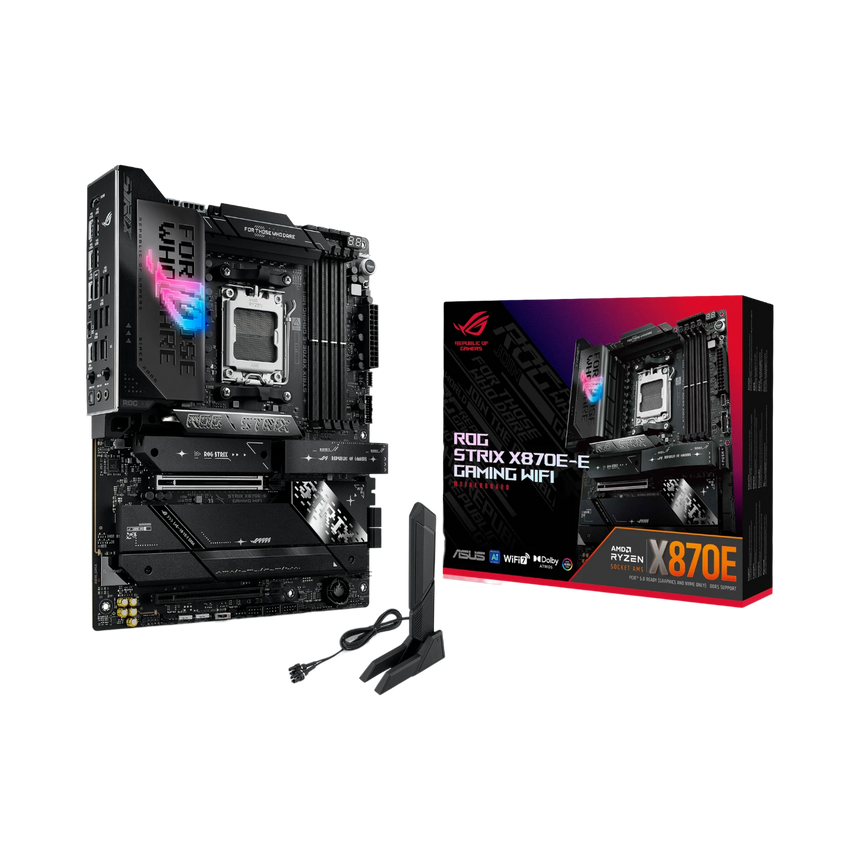 ASUS Republic of Gamers STRIX X870E-E GAMING WIFI AM5 ATX Motherboard — Being Shipped
