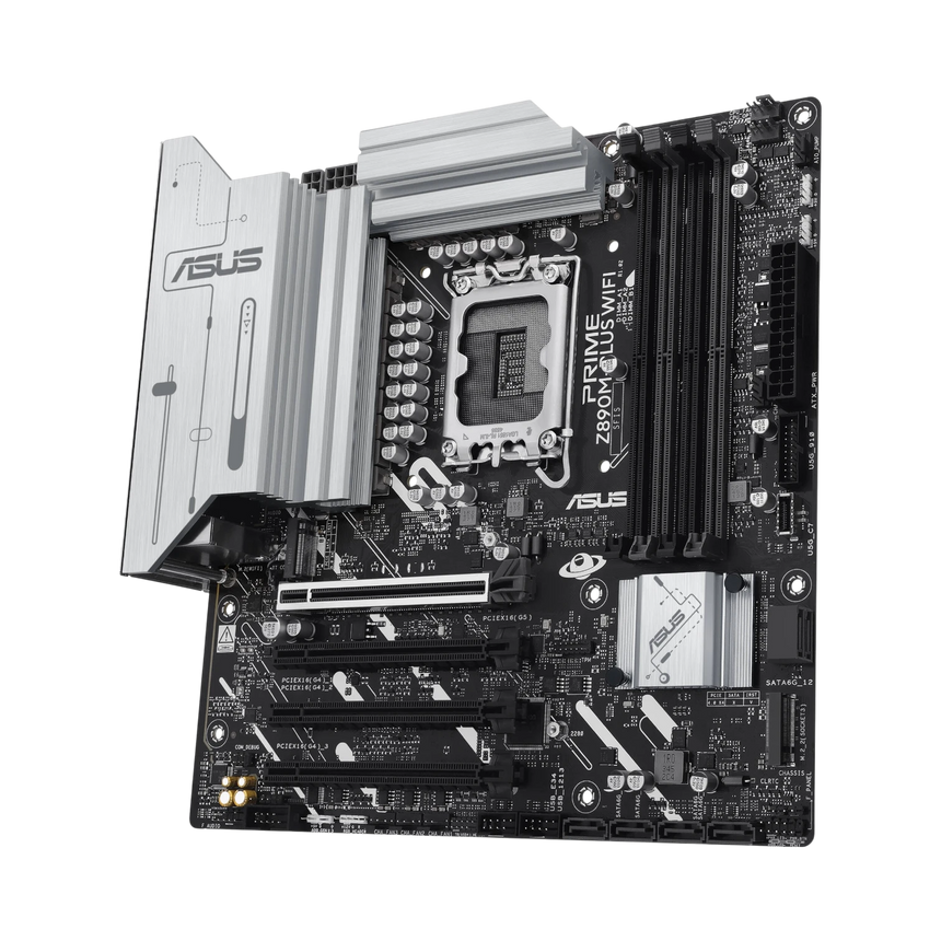 ASUS PRIME Z890M-PLUS WIFI LGA 1851 M-ATX Motherboard — Being Shipped