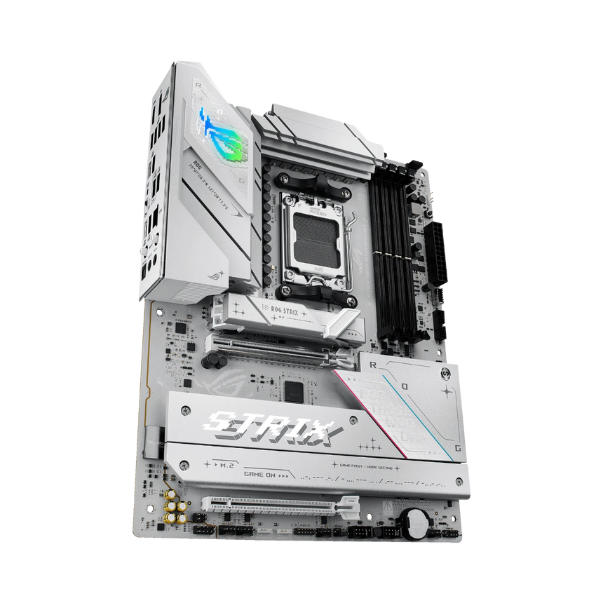 ASUS Republic of Gamers STRIX B850-A GAMING WIFI AM5 ATX Motherboard (White) — Being Shipped