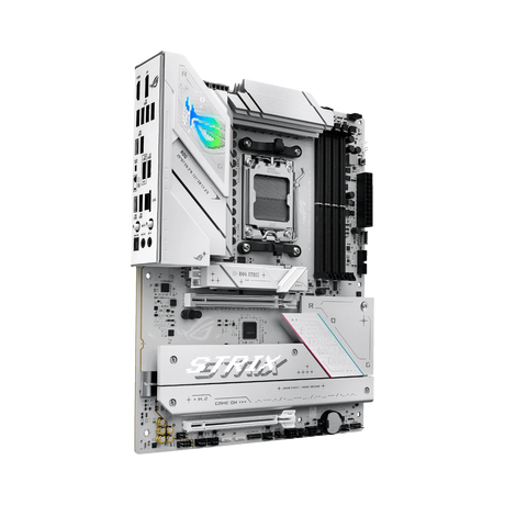 ASUS Republic of Gamers STRIX B850-A GAMING WIFI AM5 ATX Motherboard (White) — Being Shipped