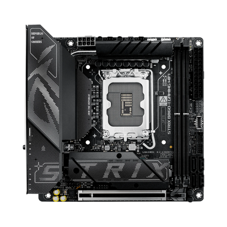 ASUS Republic of Gamers STRIX B860-I GAMING WIFI LGA 1851 Mini-ITX Motherboard — Being Shipped