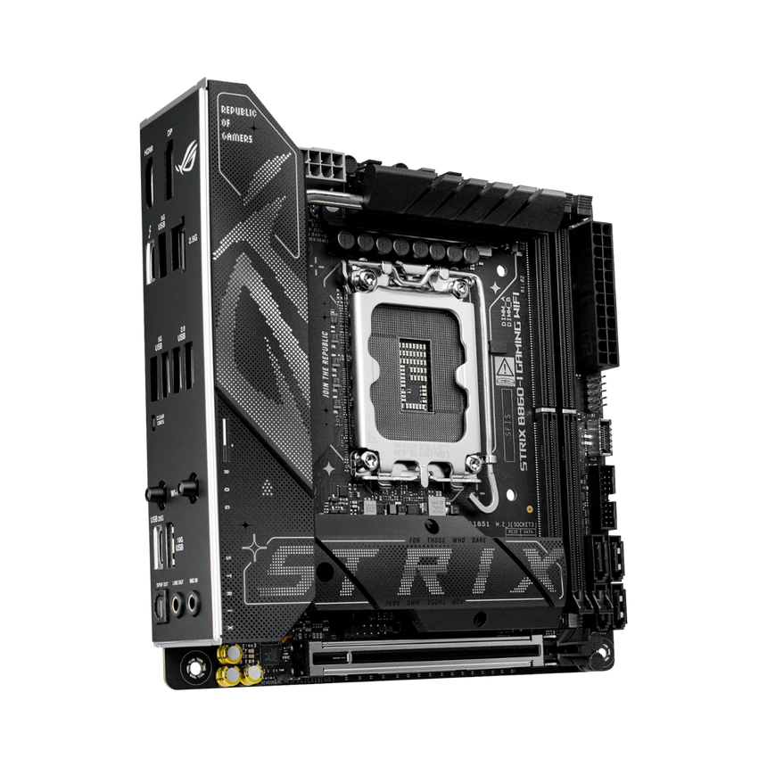 ASUS Republic of Gamers STRIX B860-I GAMING WIFI LGA 1851 Mini-ITX Motherboard — Being Shipped