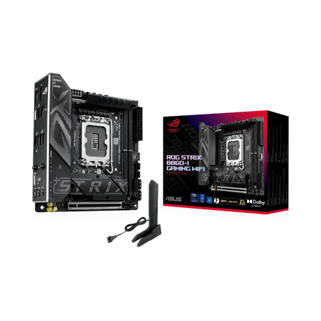 ASUS Republic of Gamers STRIX B860-I GAMING WIFI LGA 1851 Mini-ITX Motherboard — Being Shipped