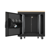 APC NetShelter Soundproof, 12U, Server Rack Enclosure, Maple — Being Shipped