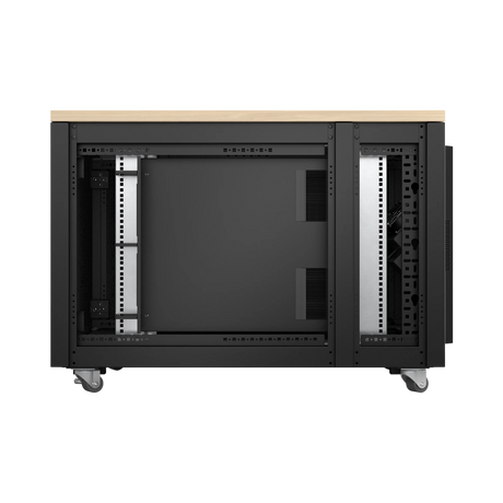 APC NetShelter Soundproof, 12U, Server Rack Enclosure, Maple — Being Shipped