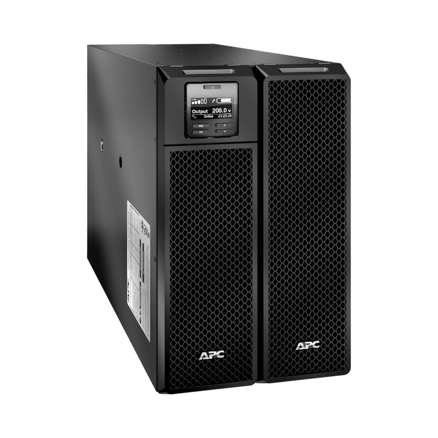 APC Smart-UPS On-Line, 10kVA/10kW, Tower, 208V, 4x L6-20R+2x L6-30R NEMA outlets, Network Card+SmartSlot, Extended runtime, W/O rail kit — Being Shipped