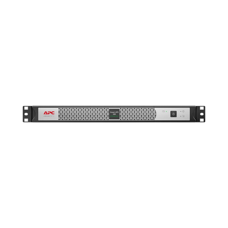 APC Smart-UPS, Line Interactive, 500VA, Lithium-ion, Rackmount 1U, 120V, 4x NEMA 5-15R outlets, Short Depth — Being Shipped