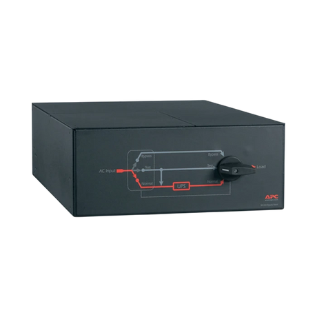 APC Service Bypass Panel- 200/208/240V 100A MBB Hardwire input (3) L6-30R (3) L6-20R output — Being Shipped