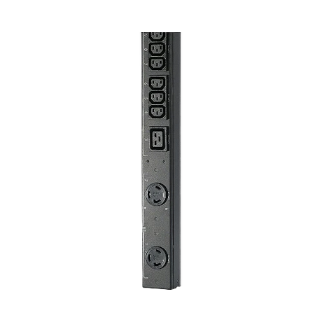 APC Rack PDU,Basic, Zero U,14.4kW,208V,(24)C13,(4)C19,(2)L6-30R;3 Cord — Being Shipped