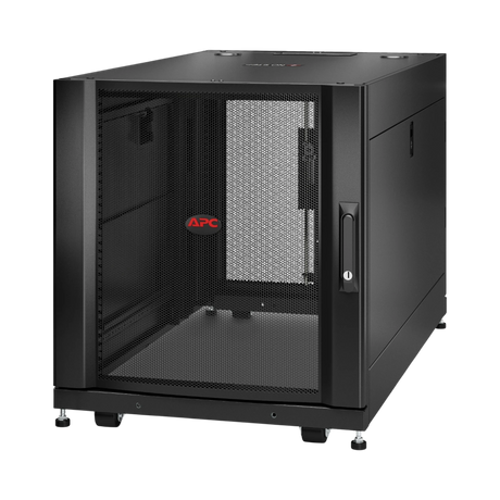 APC NetShelter SX, Server Rack Enclosure, 12U, Black, 658H x 600W x 1070D mm — Being Shipped