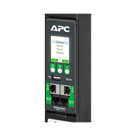 APC NetShelter Rack PDU Advanced, Switched Metered Outlet, 3Phase, 22.1kW 400V 32A or 17.3kW 415V 30A, 48 Outlets, IEC309 — Being Shipped