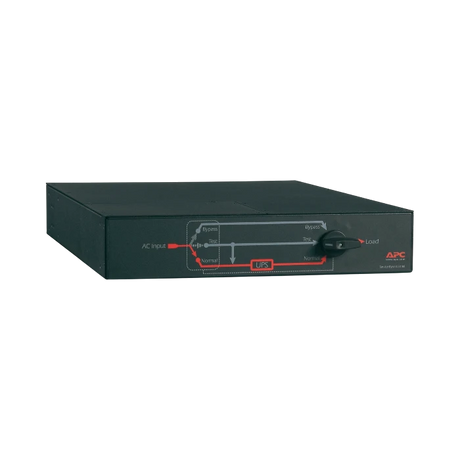 APC Service Bypass Panel - 200/208/240V; 30A; BBM; L6-30P input; (2) L6-30R (2) L6-20R output — Being Shipped