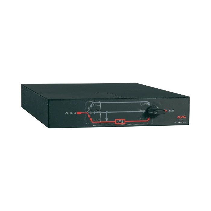 APC Service Bypass Panel - 200/208/240V; 30A; BBM; L6-30P input; (2) L6-30R (2) L6-20R output — Being Shipped