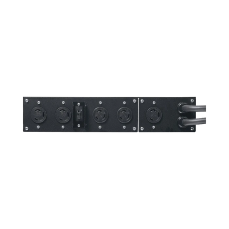 APC Service Bypass Panel - 200/208/240V; 30A; BBM; L6-30P input; (2) L6-30R (2) L6-20R output — Being Shipped