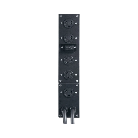 APC Service Bypass Panel - 200/208/240V; 30A; BBM; L6-30P input; (2) L6-30R (2) L6-20R output — Being Shipped