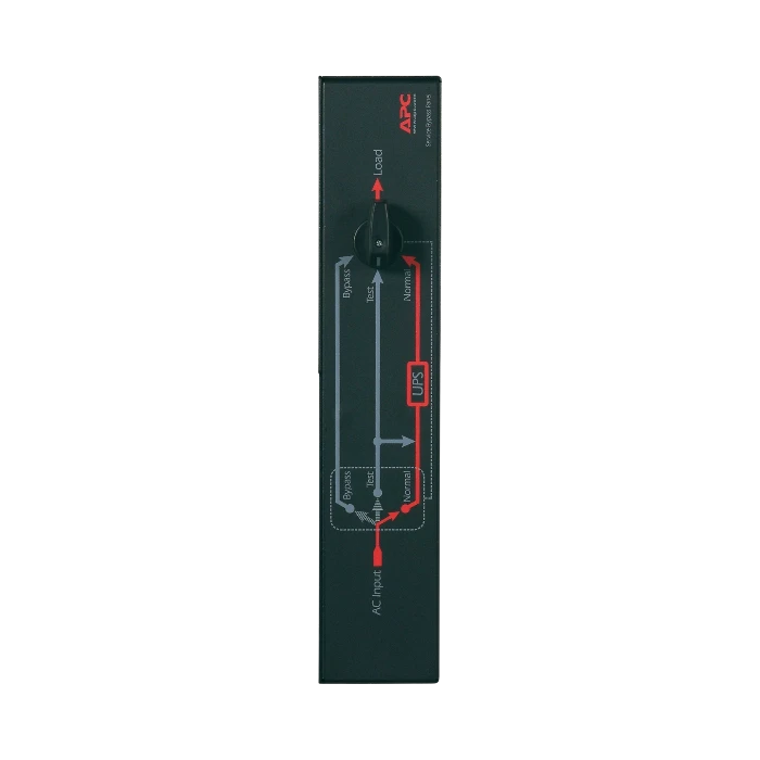 APC Service Bypass Panel - 200/208/240V; 30A; BBM; L6-30P input; (2) L6-30R (2) L6-20R output — Being Shipped