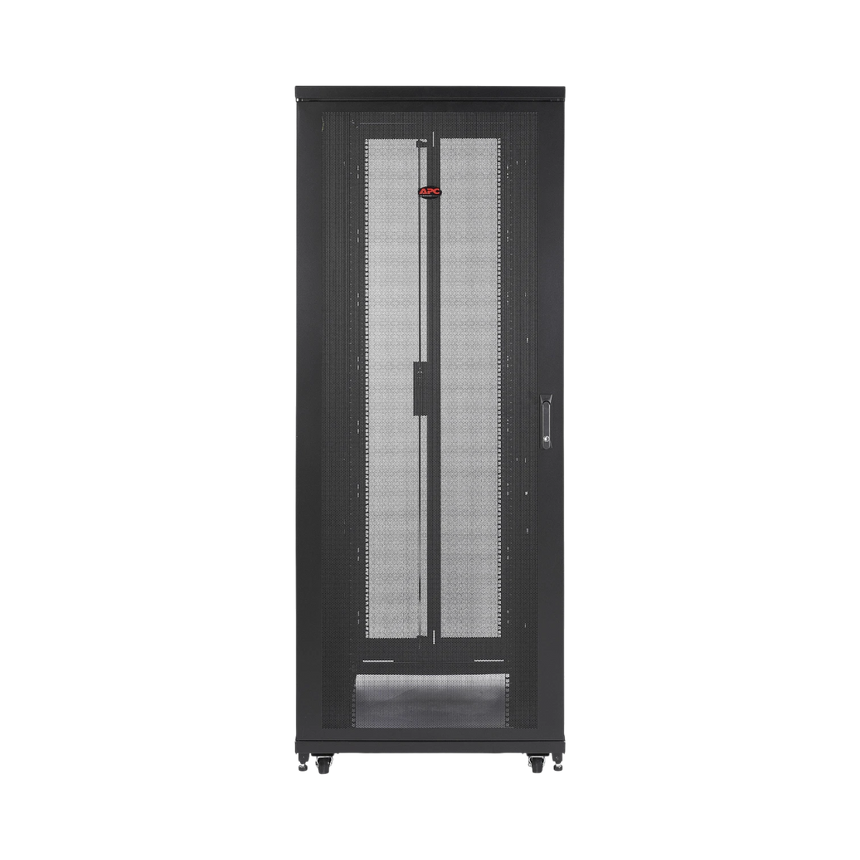 APC NetShelter SV 48U 800mm Wide x 1200mm Deep Enclosure with Sides Black — Being Shipped