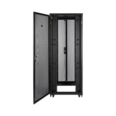 APC NetShelter SV 48U 800mm Wide x 1200mm Deep Enclosure with Sides Black — Being Shipped