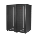 APC NetShelter SV 48U 800mm Wide x 1200mm Deep Enclosure with Sides Black — Being Shipped