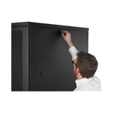 APC NetShelter SV 48U 800mm Wide x 1200mm Deep Enclosure with Sides Black — Being Shipped