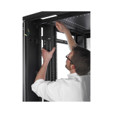 APC NetShelter SV 48U 800mm Wide x 1200mm Deep Enclosure with Sides Black — Being Shipped