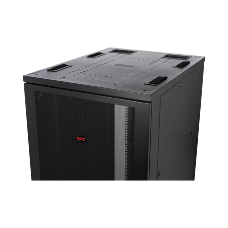 APC NetShelter SV 48U 800mm Wide x 1200mm Deep Enclosure with Sides Black — Being Shipped