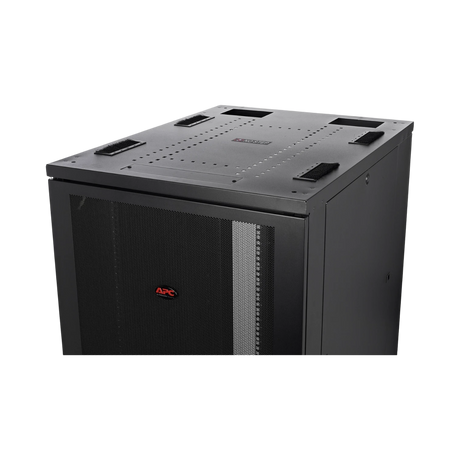 APC NetShelter SV 48U 800mm Wide x 1200mm Deep Enclosure with Sides Black — Being Shipped