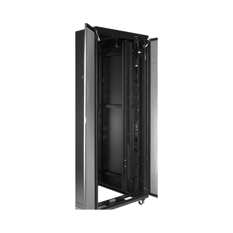 APC NetShelter SV 48U 800mm Wide x 1200mm Deep Enclosure with Sides Black — Being Shipped