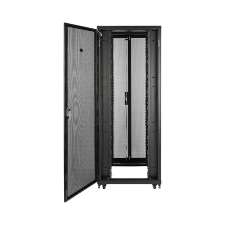 APC NetShelter SV 48U 800mm Wide x 1200mm Deep Enclosure with Sides Black — Being Shipped