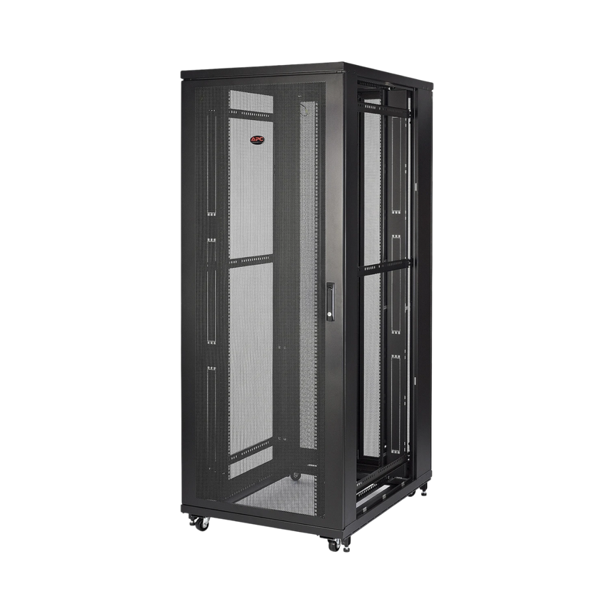 APC NetShelter SV 48U 800mm Wide x 1200mm Deep Enclosure with Sides Black — Being Shipped