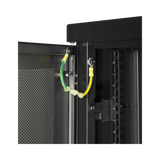 APC NetShelter SV 48U 800mm Wide x 1200mm Deep Enclosure with Sides Black — Being Shipped