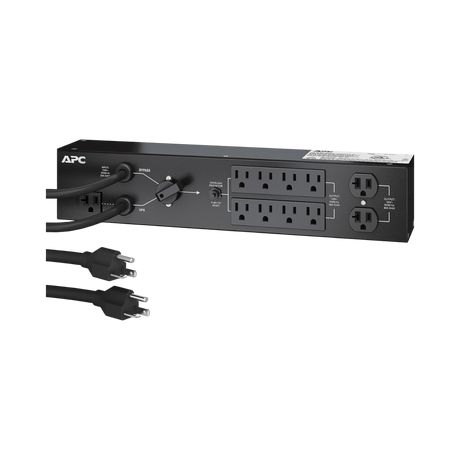 APC SERVICE BYPASS PDU, 120V 20AMP W/ (8) NEMA 5-15R AND (2) 5-20R — Being Shipped