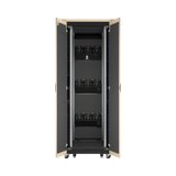 APC NetShelter Soundproof, 38U, Server Rack Enclosure, 120V, Maple — Being Shipped