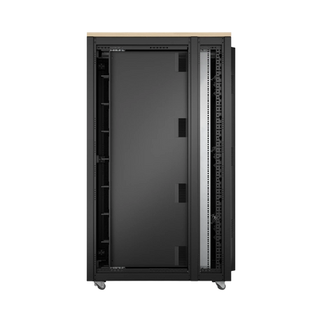 APC NetShelter Soundproof, 38U, Server Rack Enclosure, 120V, Maple — Being Shipped